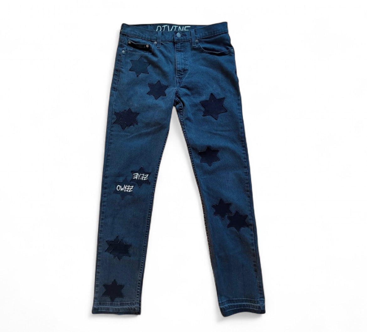 “Solomon’s Lily” Jeans