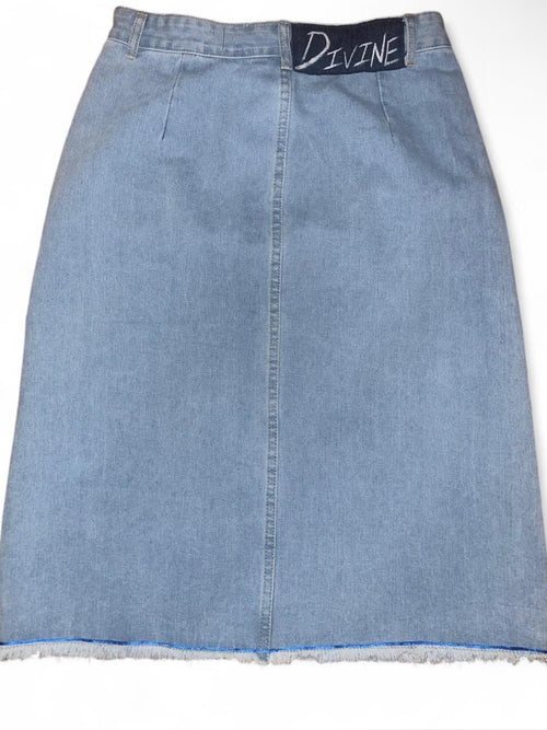 “Delicate” Denim Skirt